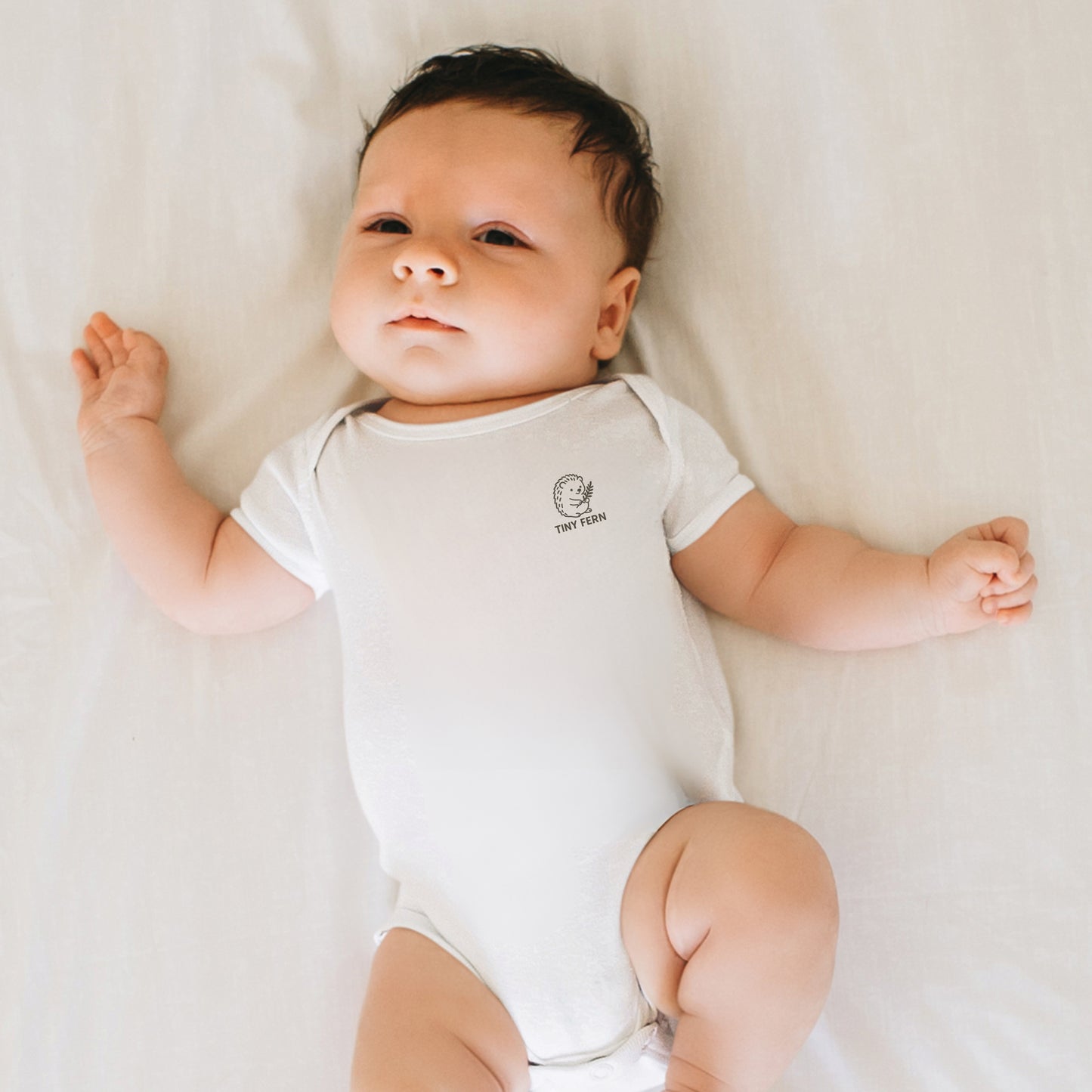 Cream Hedgehog Onesie