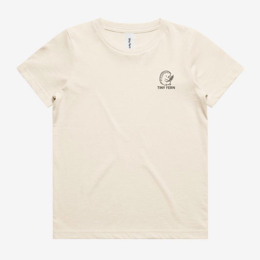 Cream Hedgehog Tee
