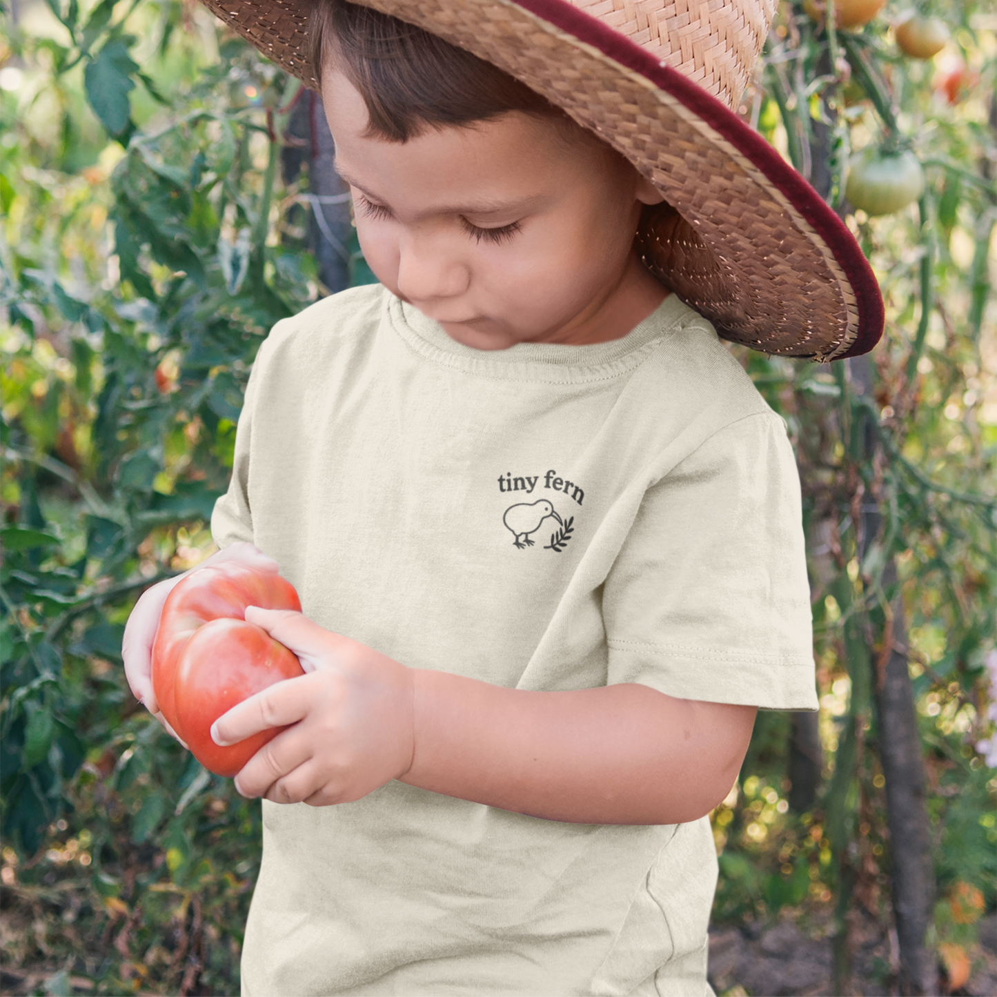 Cream Kiwi Explorer Tee
