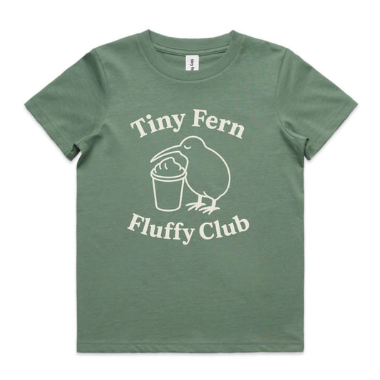 Fluffy Club Sage Tee