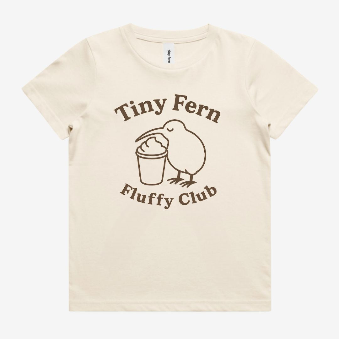 Fluffy Club Cream Tee