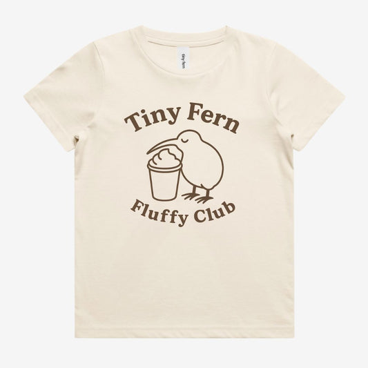 Fluffy Club Cream Tee