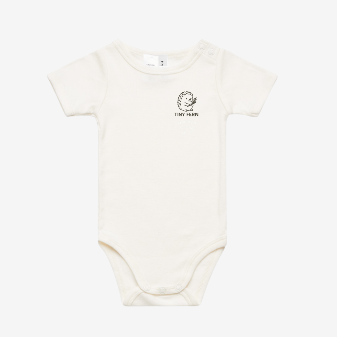 Cream Hedgehog Onesie