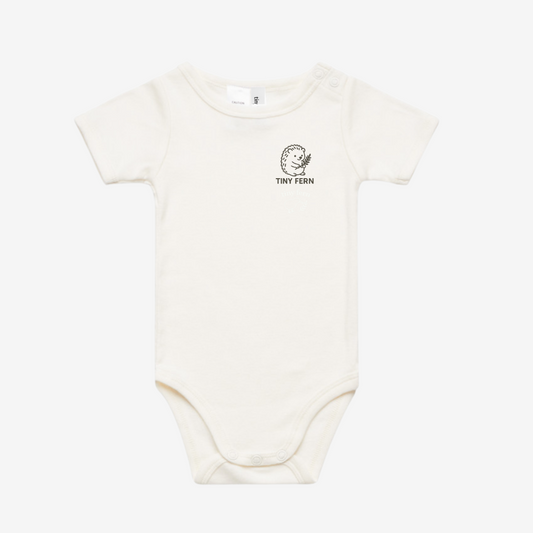 Cream Hedgehog Onesie