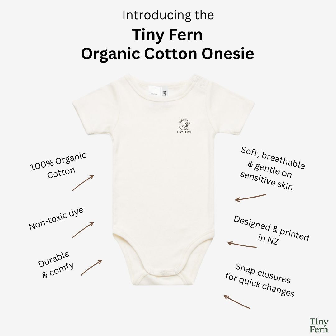 Cream Hedgehog Onesie